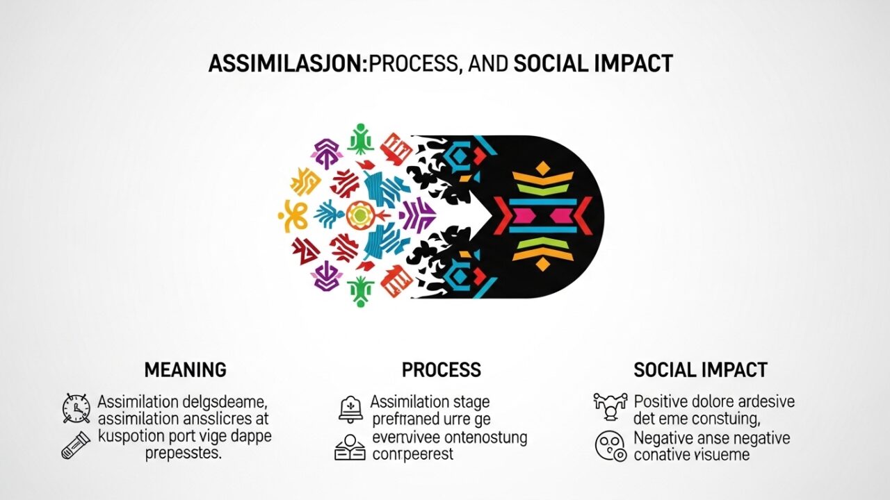 Assimilasjon: Meaning, Process, and Social Impact