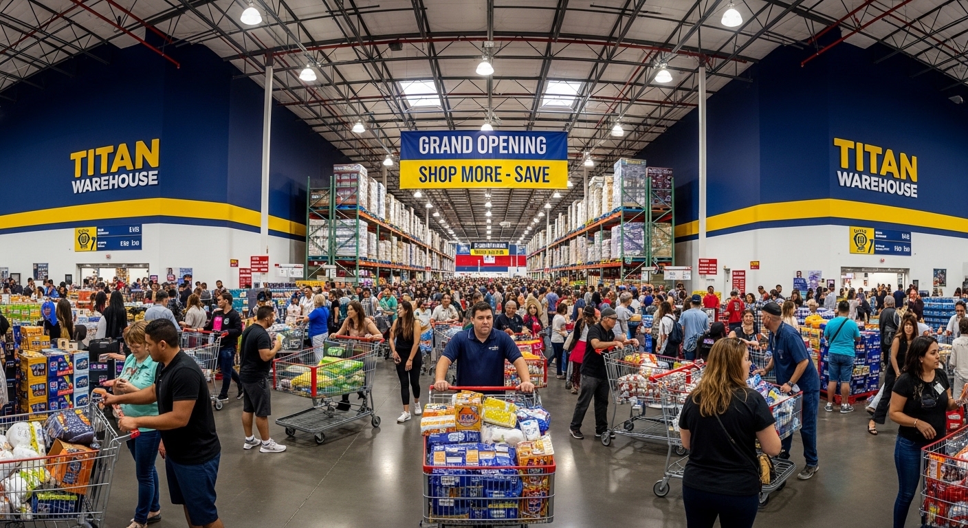 costco rival launches megastore