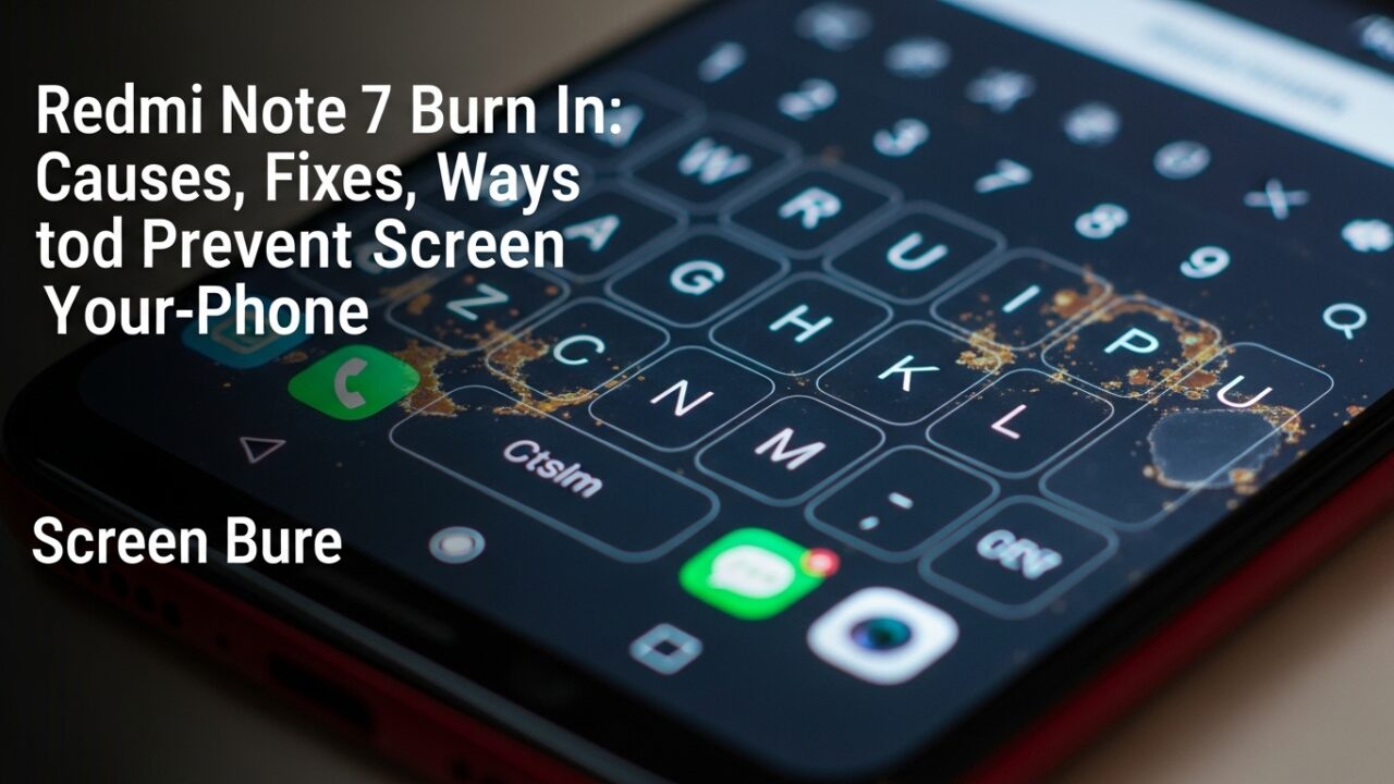 Redmi Note 7 Burn In: Causes, Fixes, and Ways to Prevent Screen Burn-In on Your Phone