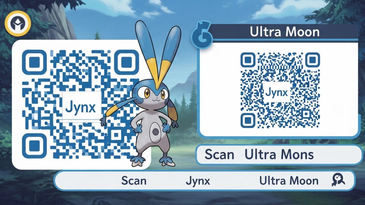 Jynx QR Code Ultra Moon: How to Scan and Catch Jynx in Pokémon Ultra Moon