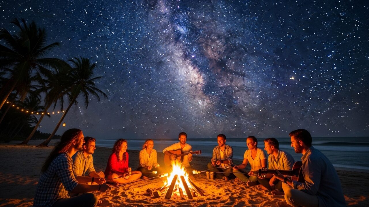 The Magic of Nighttime Gatherings Under the Stars