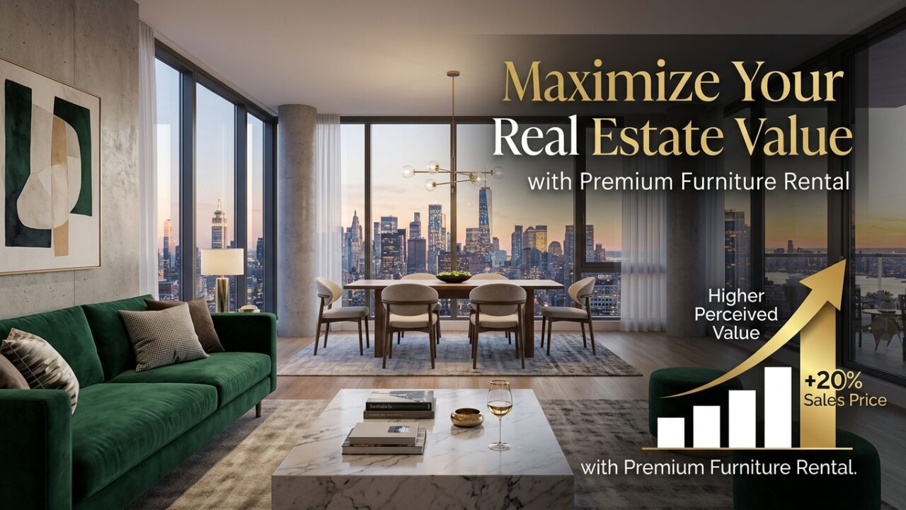 Maximize Your Real Estate Value with Premium Furniture Rental